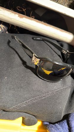 Gucci Micro GG Silver Black Rhinestone Unisex Sunglasses Used