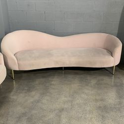 Beautiful velvet sofas