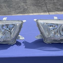 Headlight Assembly Pair For 2011-2013 Toyota Highlander Halogen Headlam L/R