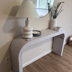 Console Table Off White 