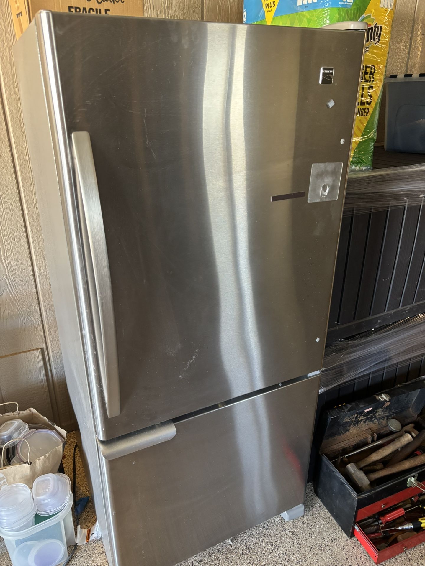 Kenmore Refrigerator Two Door Bottom Freezer