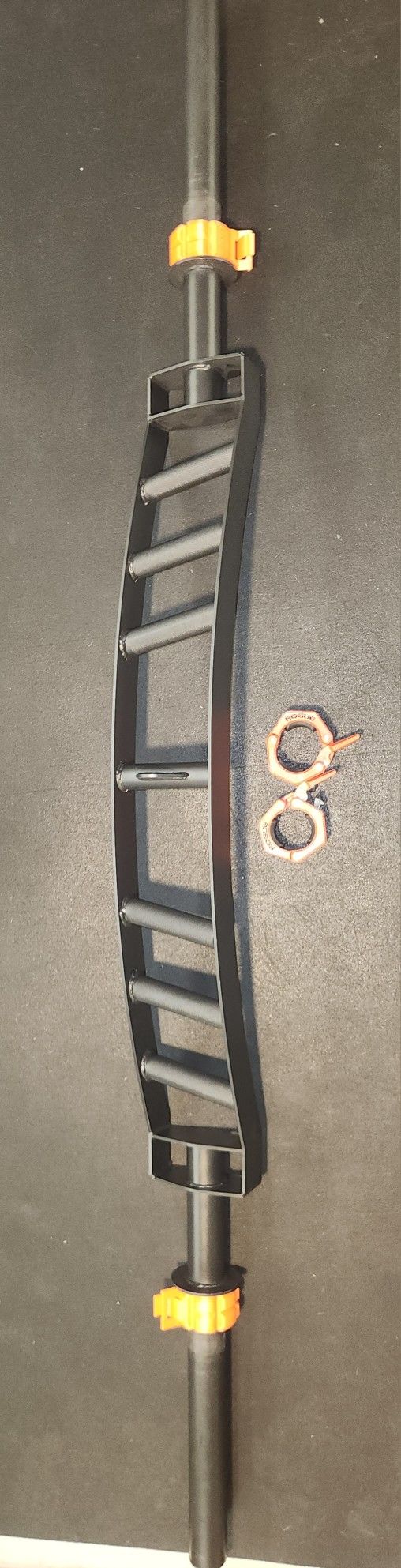 Bells Of Steel Arch Nemesis Barbell (Orignal Version) With Rogue Axle Bar Collars