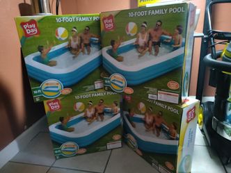  10' Foot Rectangular Family Pool