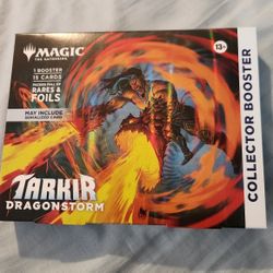 Magic Mtg Tarkir Dragonstorm Collector Booster