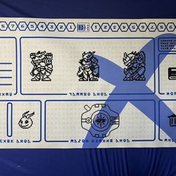 Digimon Card Game Play Mat 