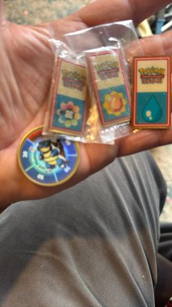 I Got These Three. Pokémon Paint, And A Token From Pokémon For Hundred Dollars.