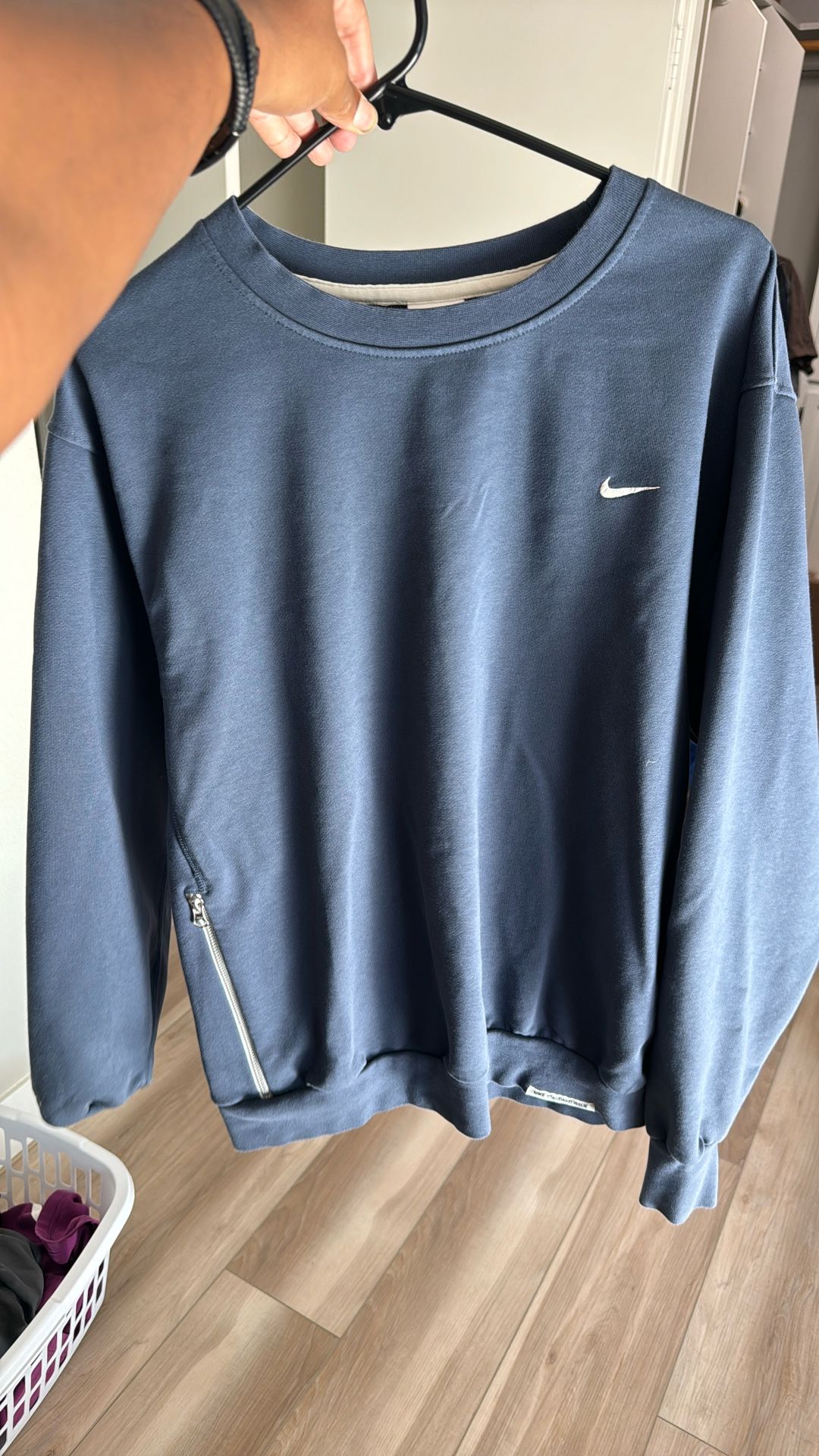 Blue Nike Sweatshirt And Pants