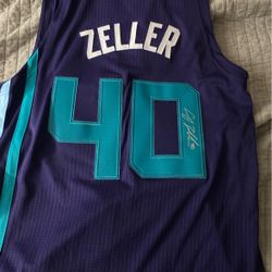 Brand new signed Cody Zeller jersey size XL
