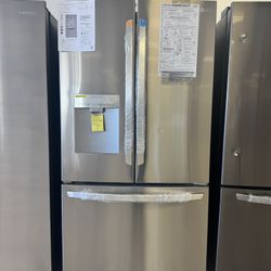LG French Door Smart Refrigerator With External Water Dispenser In Stainless Steel 