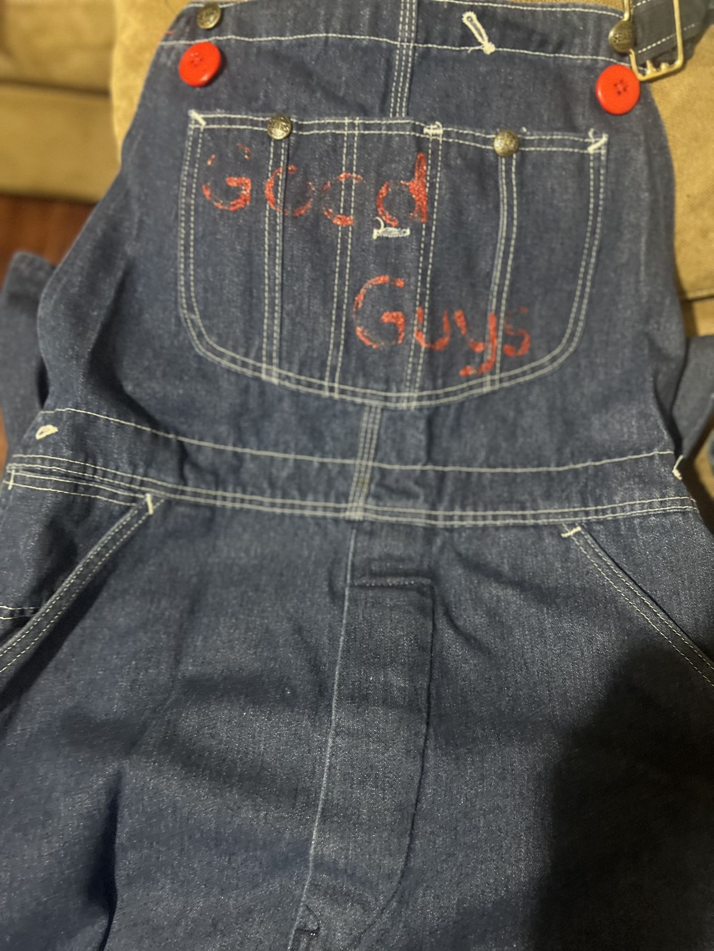 Chucky Overalls & Shirt