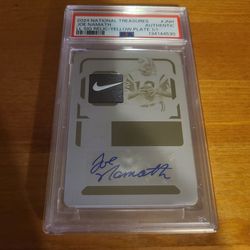 2024 National Treasure Joe Namath 1/1