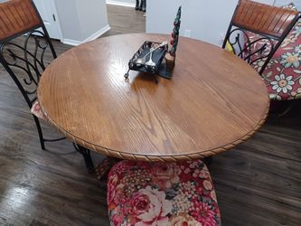 Ashley Dining Table With 2 Chairs