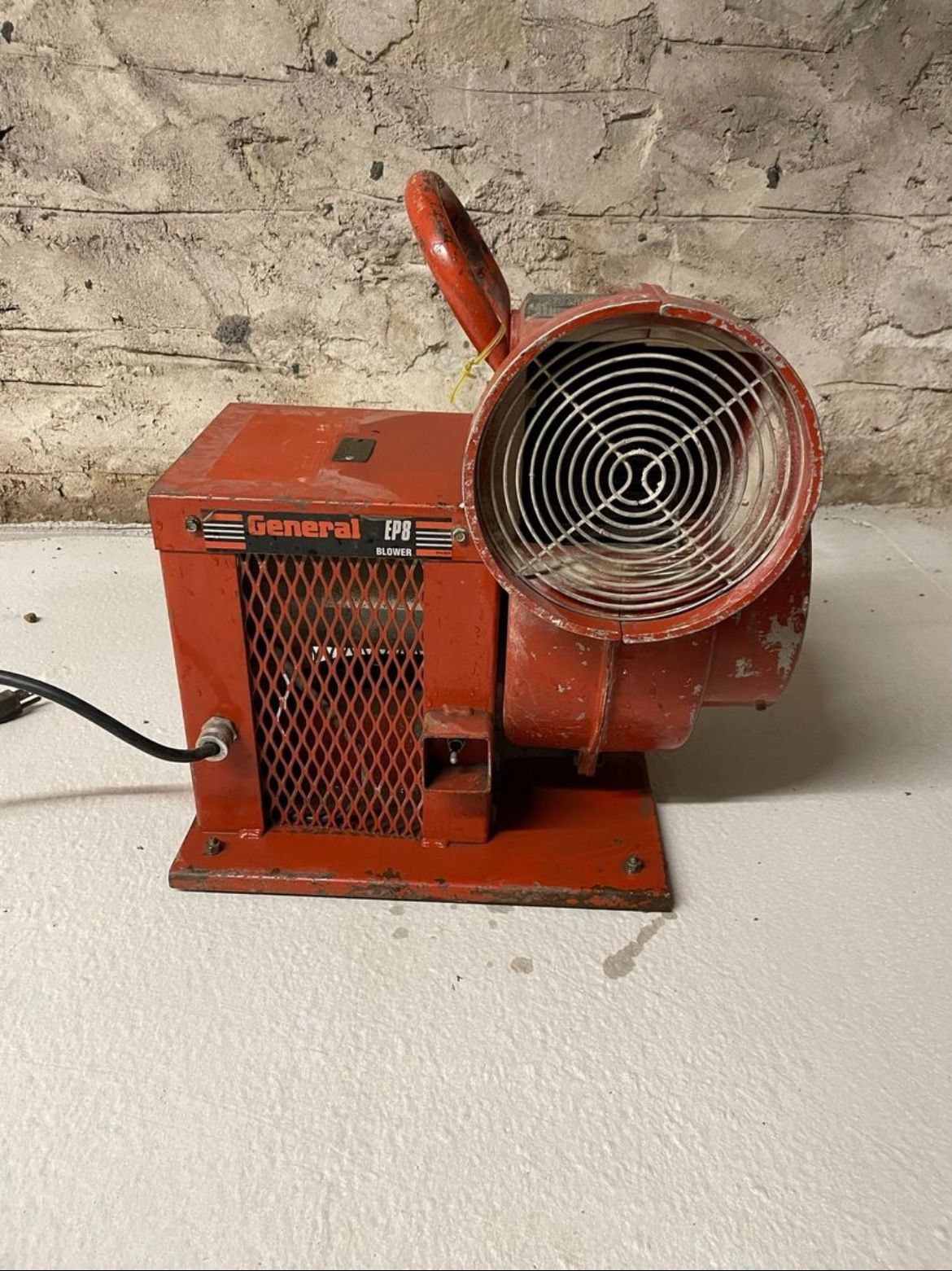 General EP8 Electric Manhole Blower