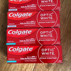 4 Crest Optic White Toothpaste, All For $8
