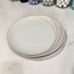 NEW Hutschenreuther Maxim's de Paris Dinner Plates | En Vogue | Original 1989 Tags