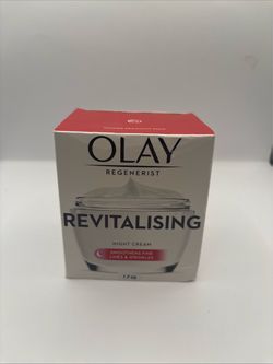 Olay Regenerist Revitalising Night Cream Moisturiser-Smoothens Lines/Wrinkles