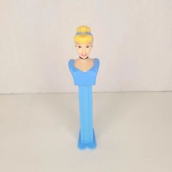 Disney Princess Cinderella PEZ Candy Dispenser Blue Collectible Toy