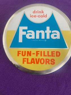 Vintage Fanta soda sign