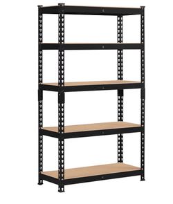 Storage shelves