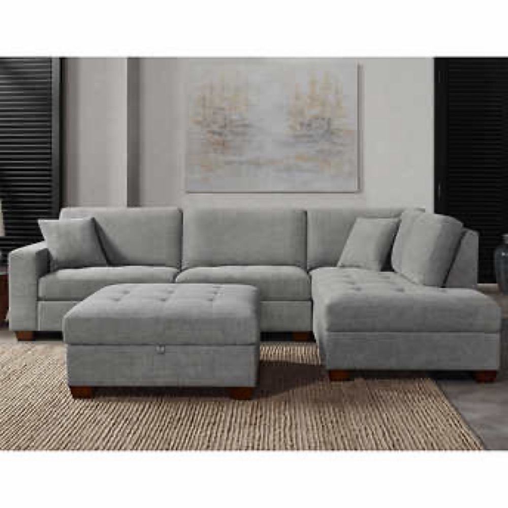 *NEW IN BOX* Thomasville Miles Sectional W/ Storage Ottoman 🚛DELVERY AND INSTALL AVAILABLE