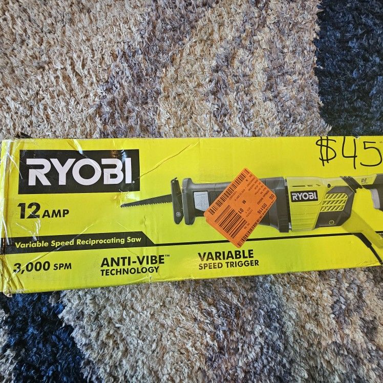 Variable Speed Reciprocating Saw