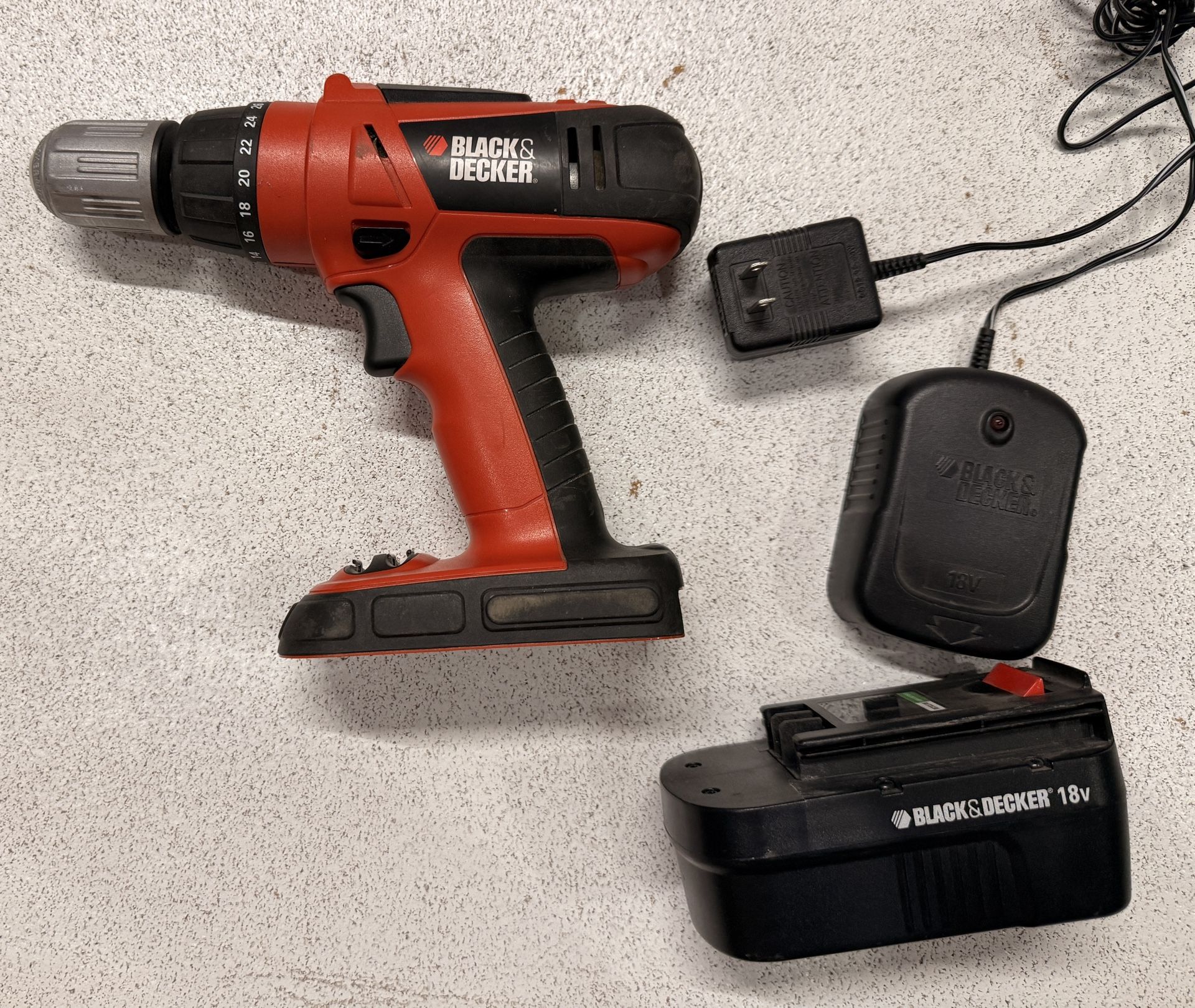 18v Black & Decker Drill