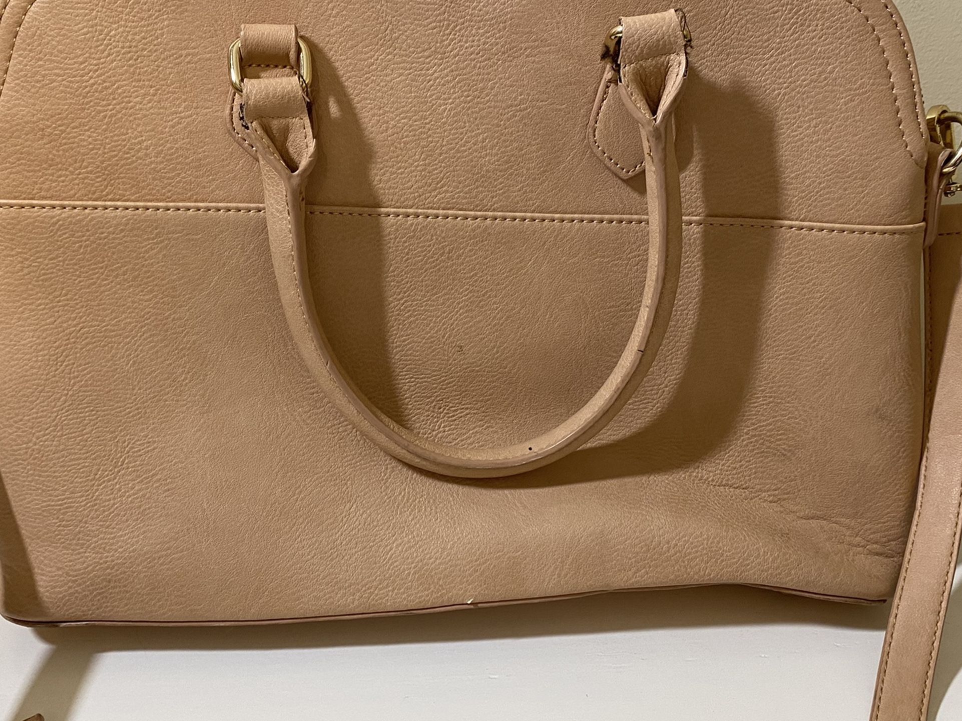 Blush Pink Dome Satchel Women’s Handbag Nice And Roomy!