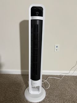 Tower fan with oscillation -38”