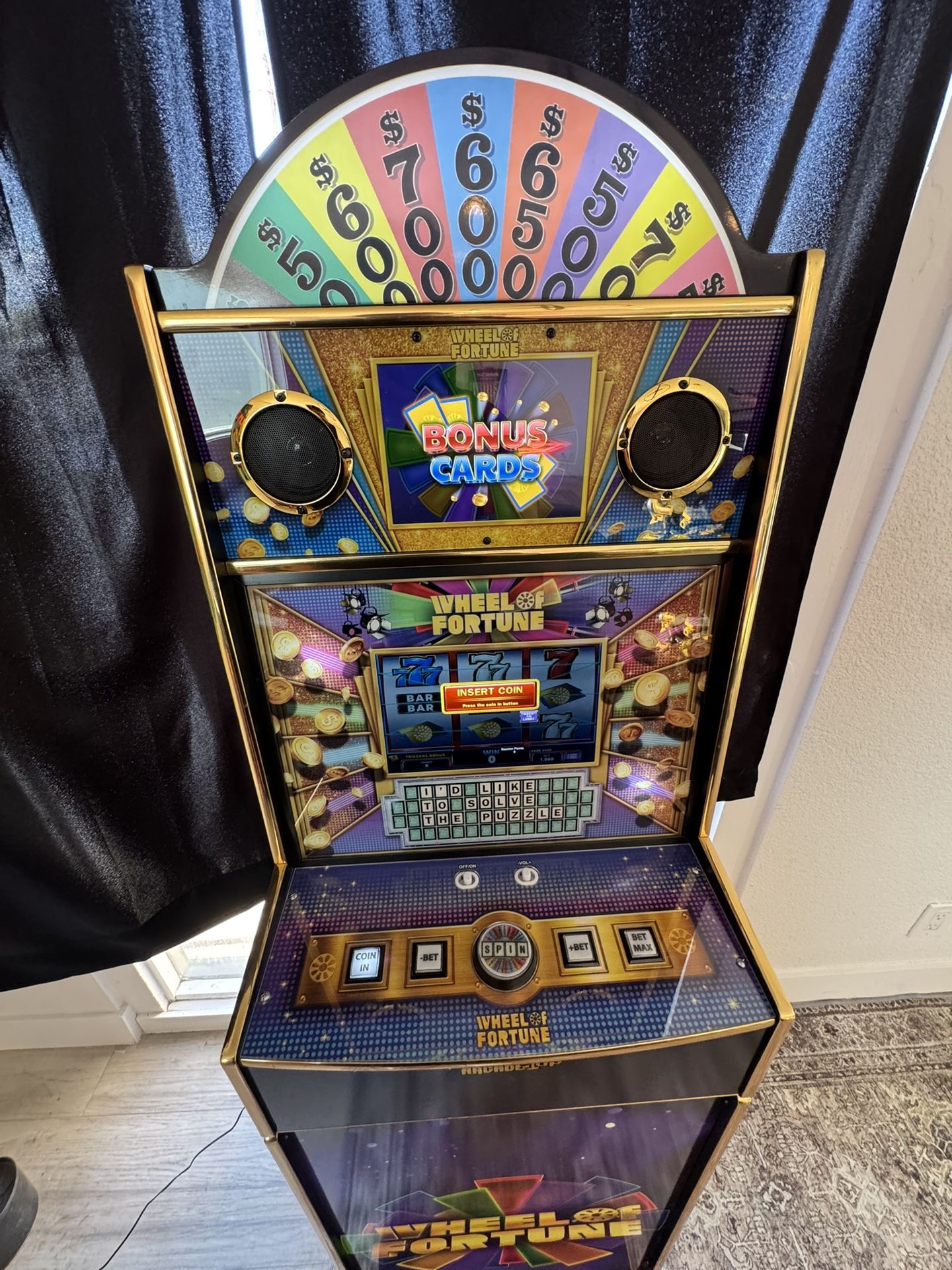 🕹️ Arcade1Up Wheel of Fortune Arcade – Only One Available! 🕹️