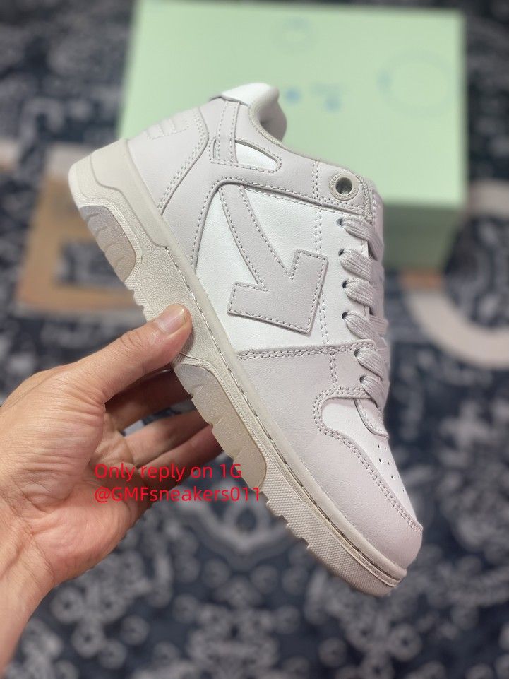 Off-Whiteâ„¢ co Virgil Abloh Out Of Office Low-top Leather SneakersOOO 5
