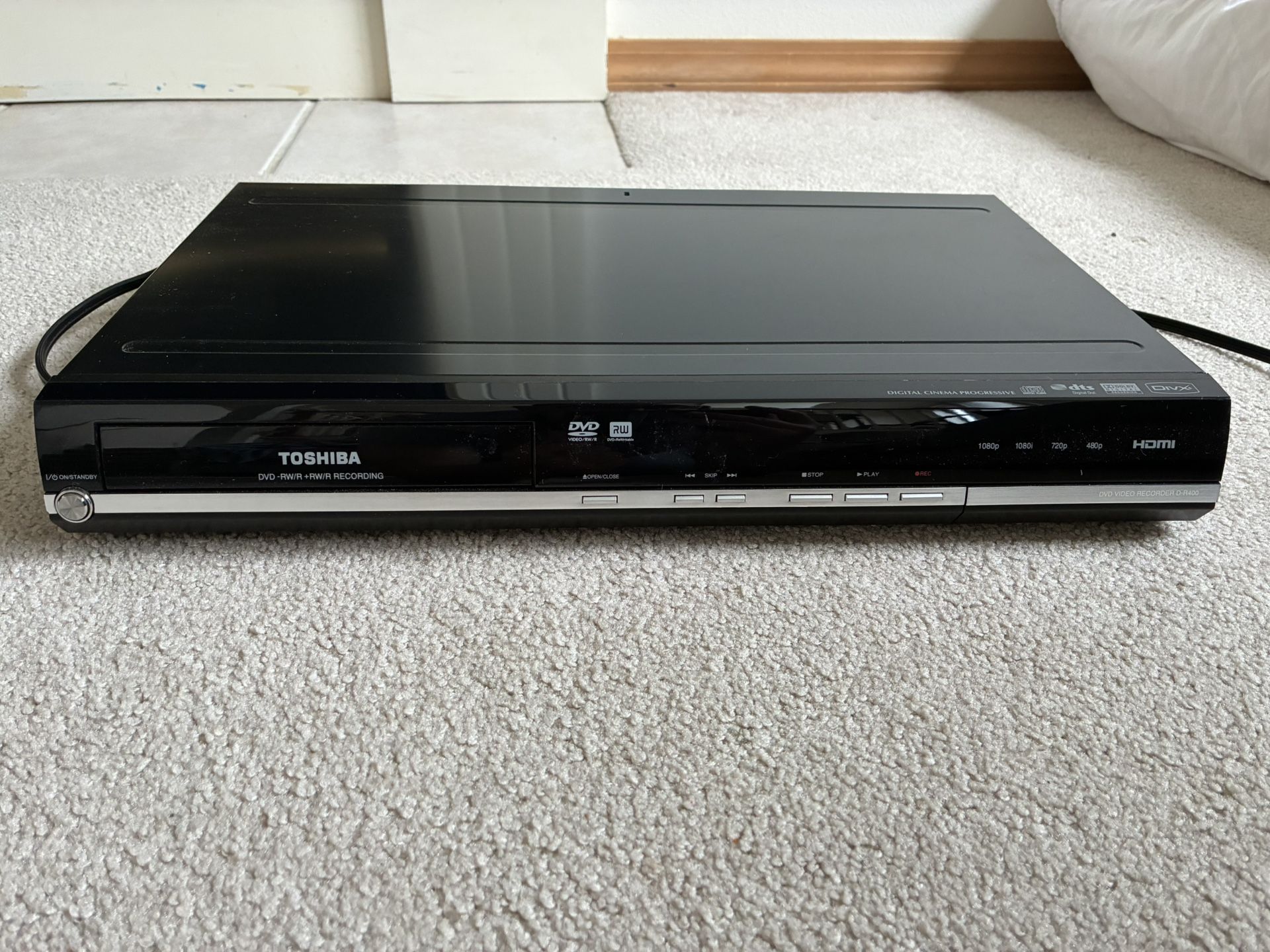 Toshiba D-R400 DVD Video Recorder