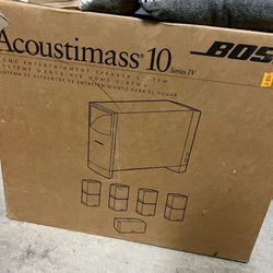 Bose Accoustimass 10 Series IV