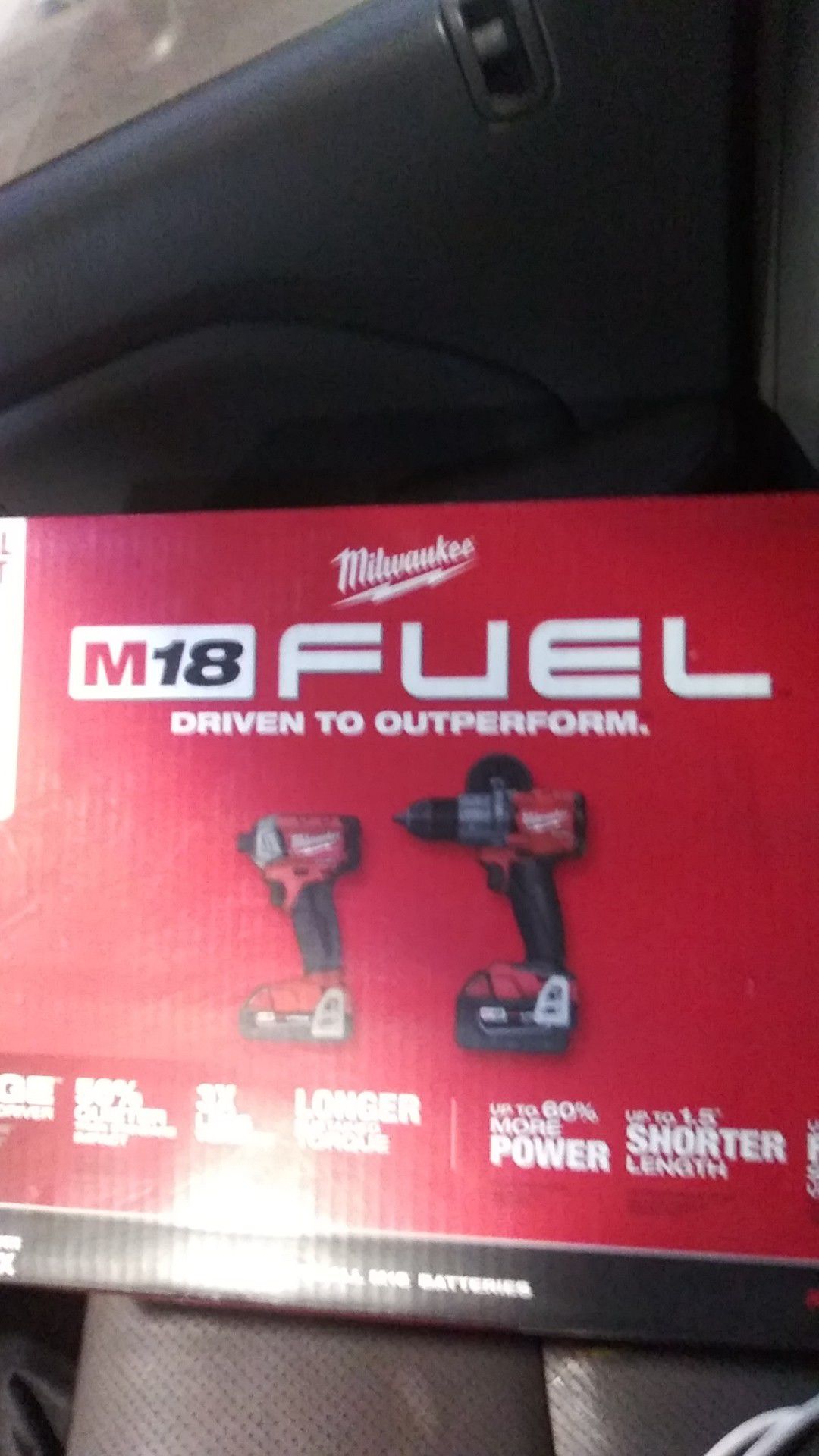 Brand new Milwaukee m18 fuel 2 tool combo kit
