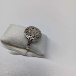 Silver Vintage Style Ring