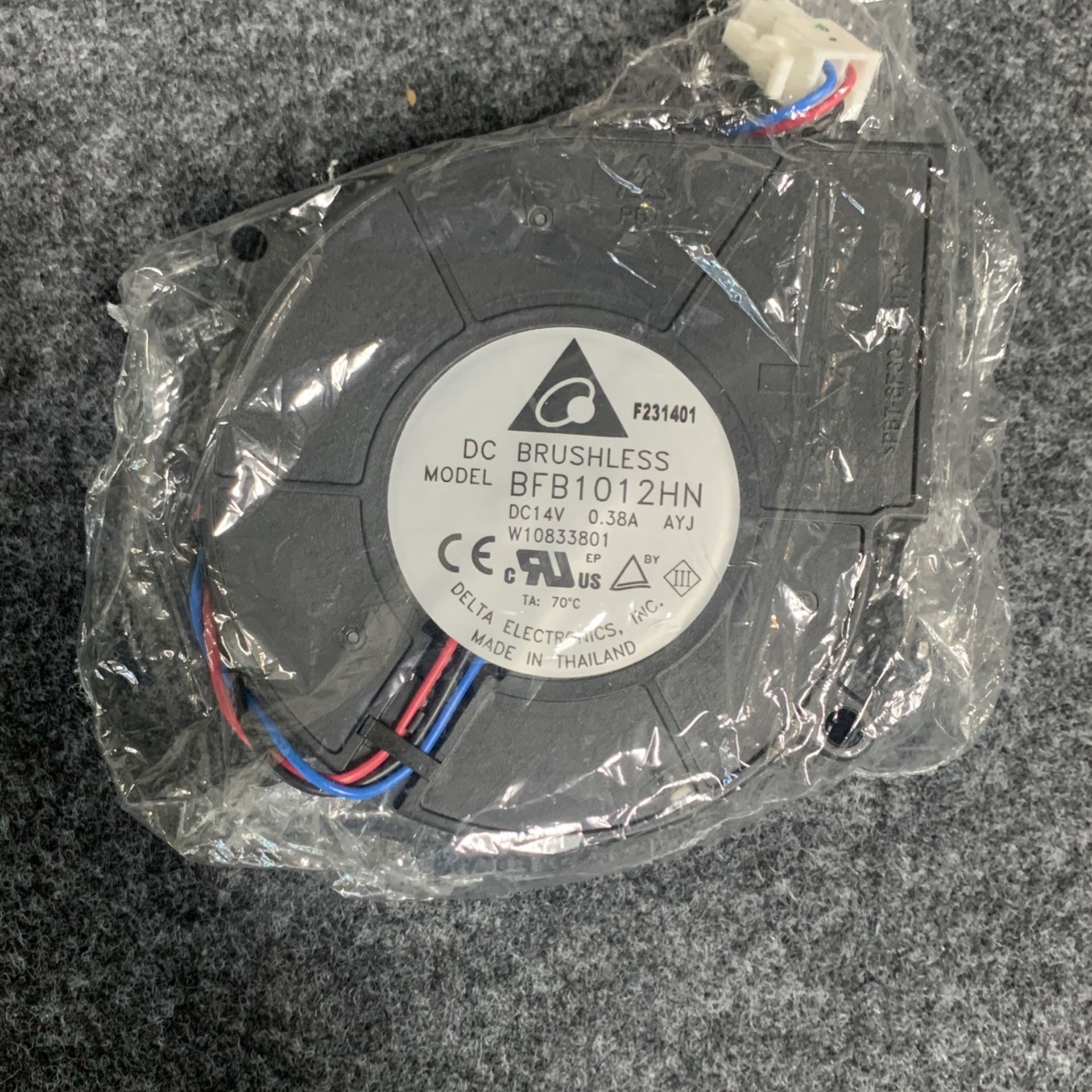 Whirlpool Refrigerator Evaporator Fan