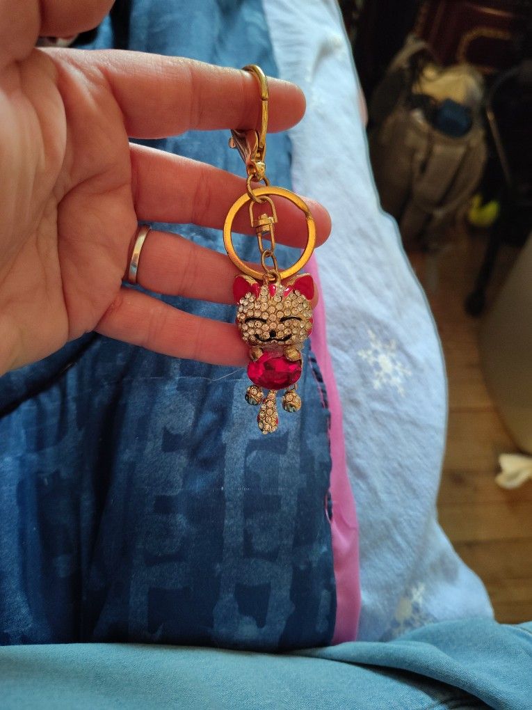 Kitty Keychain