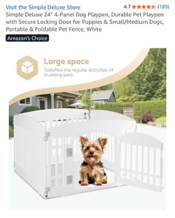Dog Playpen, Carrier, Clothes & Accessories – Bundle or Separate