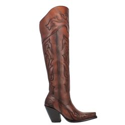 Cowboy boots knee high women’s Dan Post
