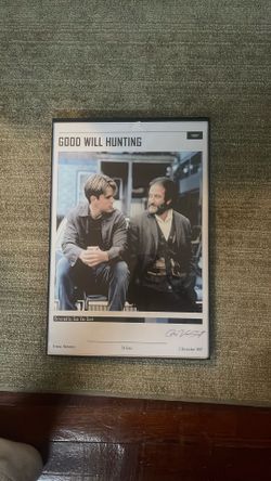 Good will hunting poster
