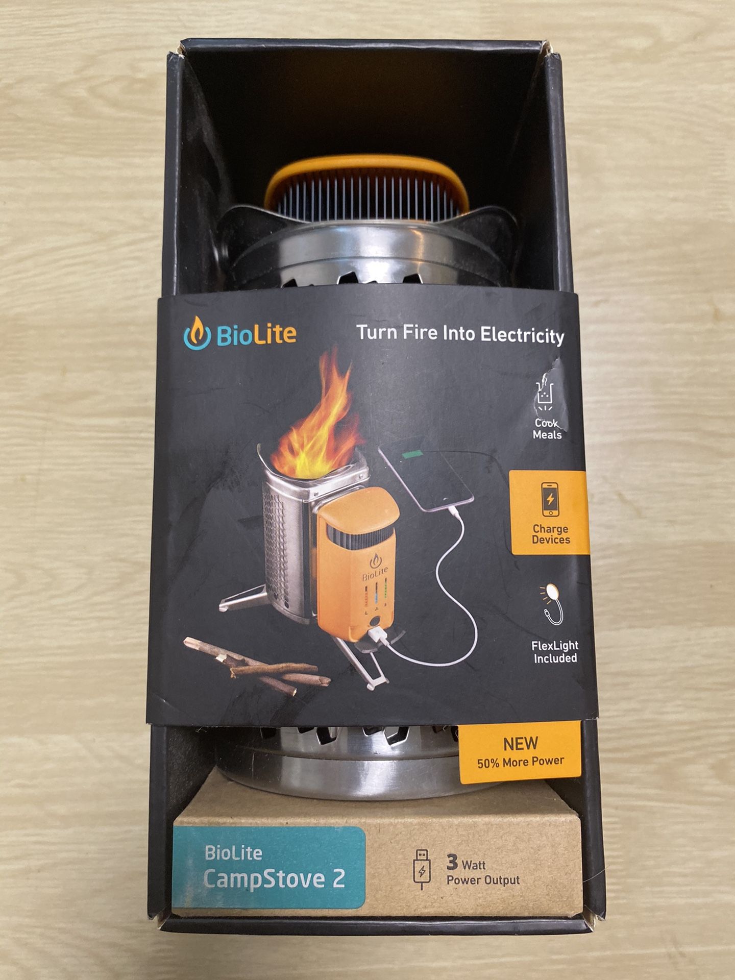 Biolite campstove