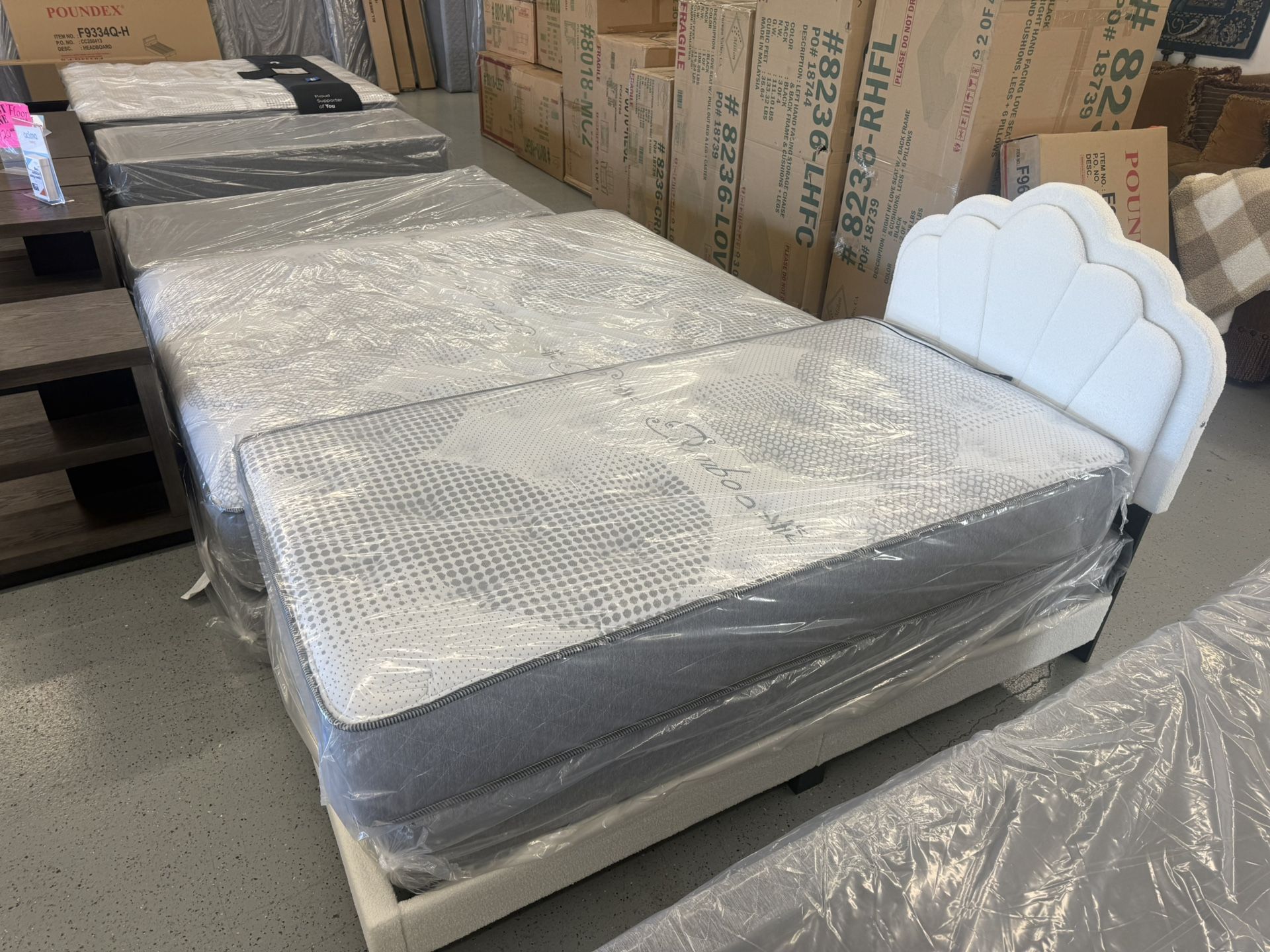 Furniture Mattress Box Frame Bunk, Bed, Bed Frame Queen King Full Twin