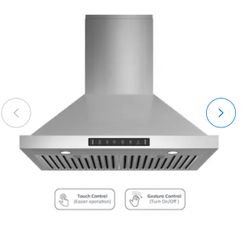 kitchen hood range+warranty