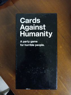 Game cards against humanity a party game for horrible people