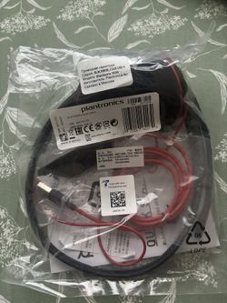 Plantronics - Blackwire 3220 - Wired Dual-Ear (Stereo) Headset with Boom Mic - USB-A to connect to your PC and/or Mac