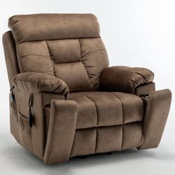Brand New Massage Recliner with Heat, Electric Power Lift Recliner Chair with Hidden Cup Holder.