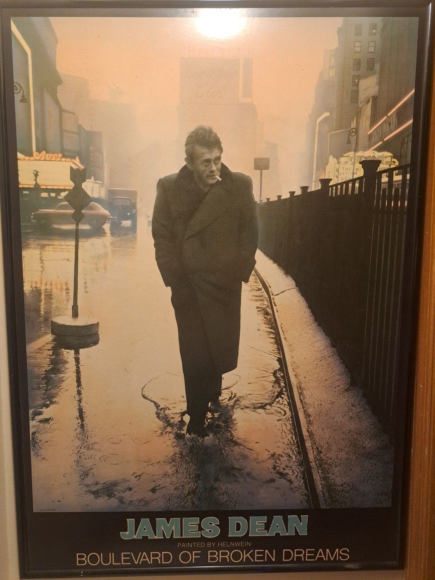 James Dean Painting Reprint