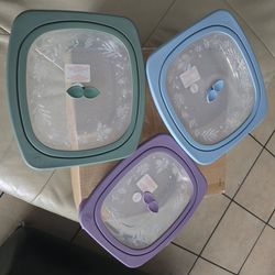 Juego De 3 Conteiner .Princess house