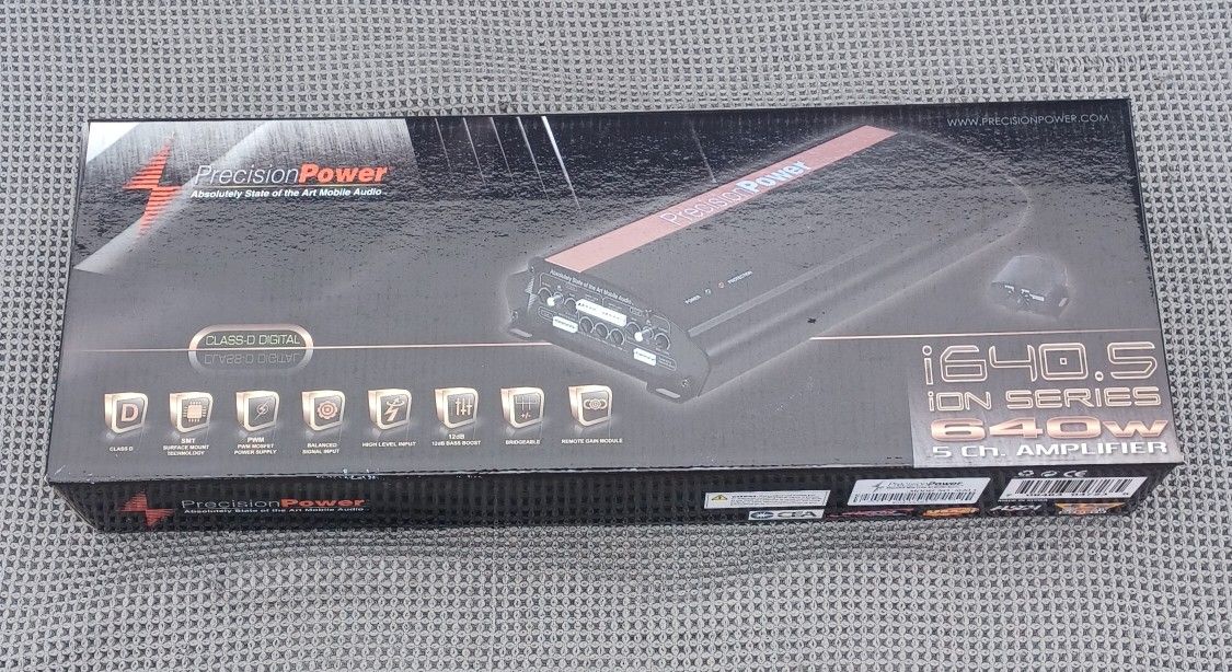 NEW 5CH amplifier