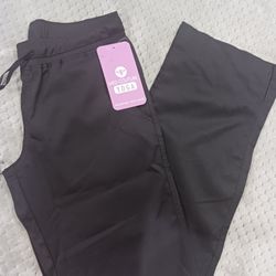 Scrub Pants/ Black Yoga