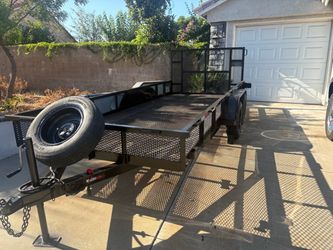 16 ft trailer with ramp